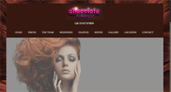 Desktop Screenshot of chocolatehairsalon.com
